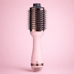 2-in-1 Titanium Blow Dryer Brush with Oval Barrel – Hot Air Volumizing Tool